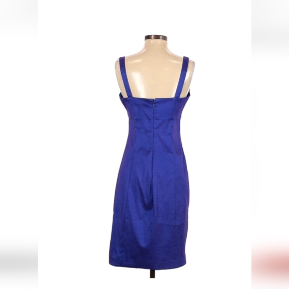 Iridescent Purple/blue Calvin Klein cocktail dress size 4 - Picture 3 of 9
